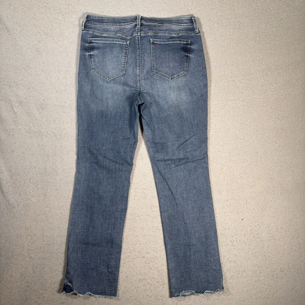 Nydj‎ Sheri Slim Jeans Women’s Size 10T Fits 32x28 Mid Rise Light Wash